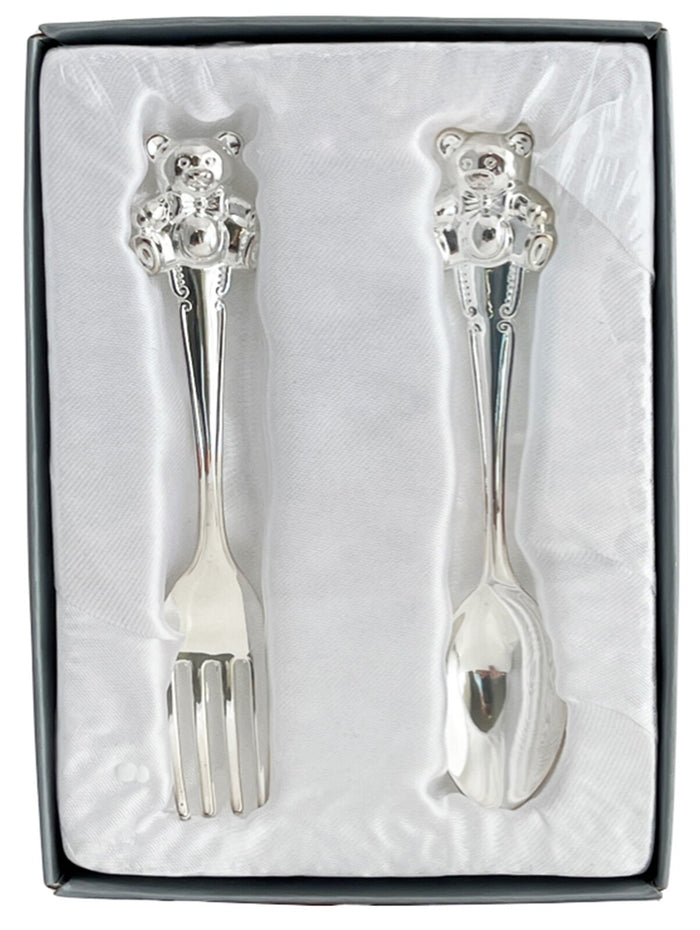 Russell Collection Giftware - Child'S Cutlery With Bear