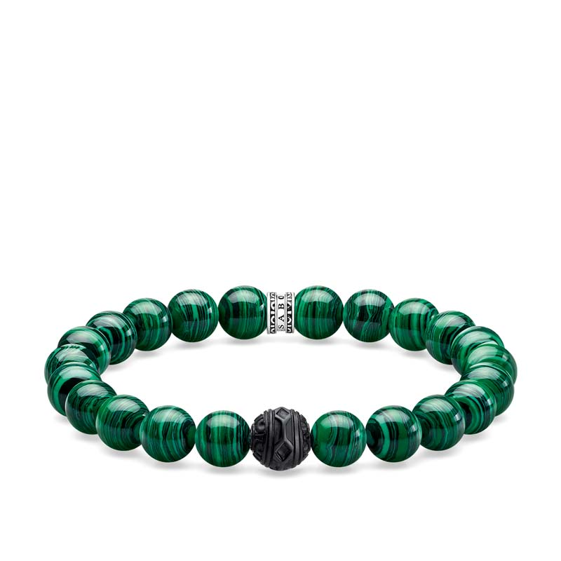 Thomas Sabo THOMAS SABO Bracelet "Black Cat Green"
