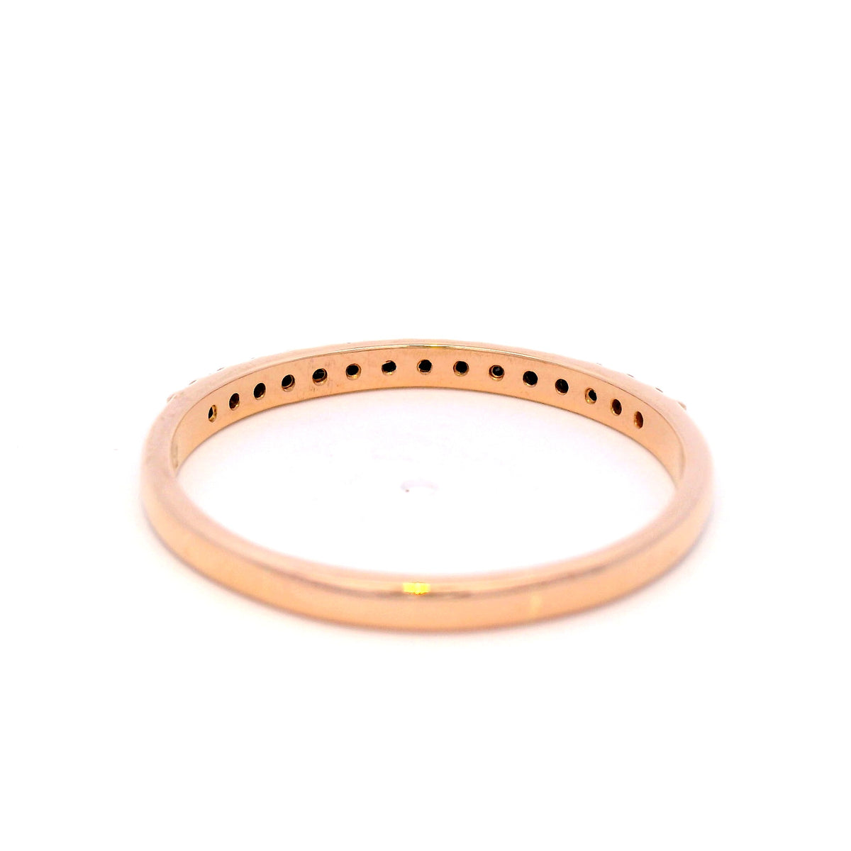 Diamond Set Ring in Rose Gold