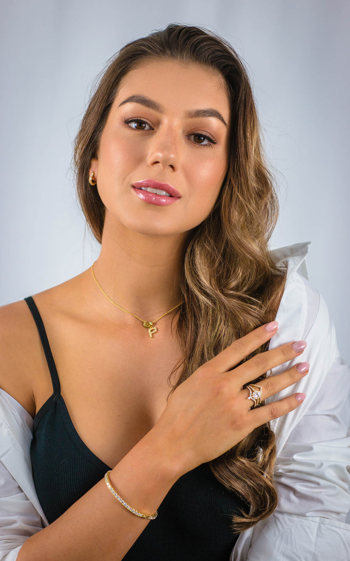 Georgini Luxury Letters A Initial Pendant