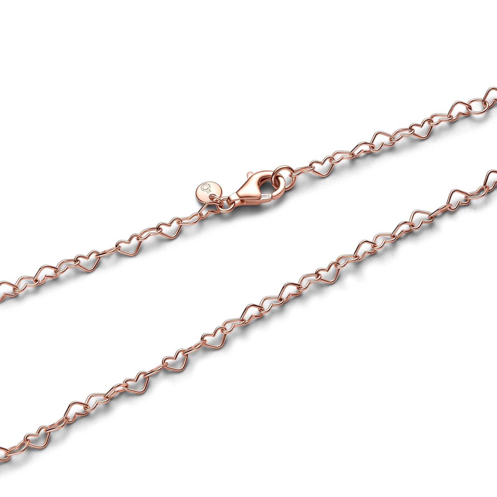 Pandora Linked Hearts Collier Necklace