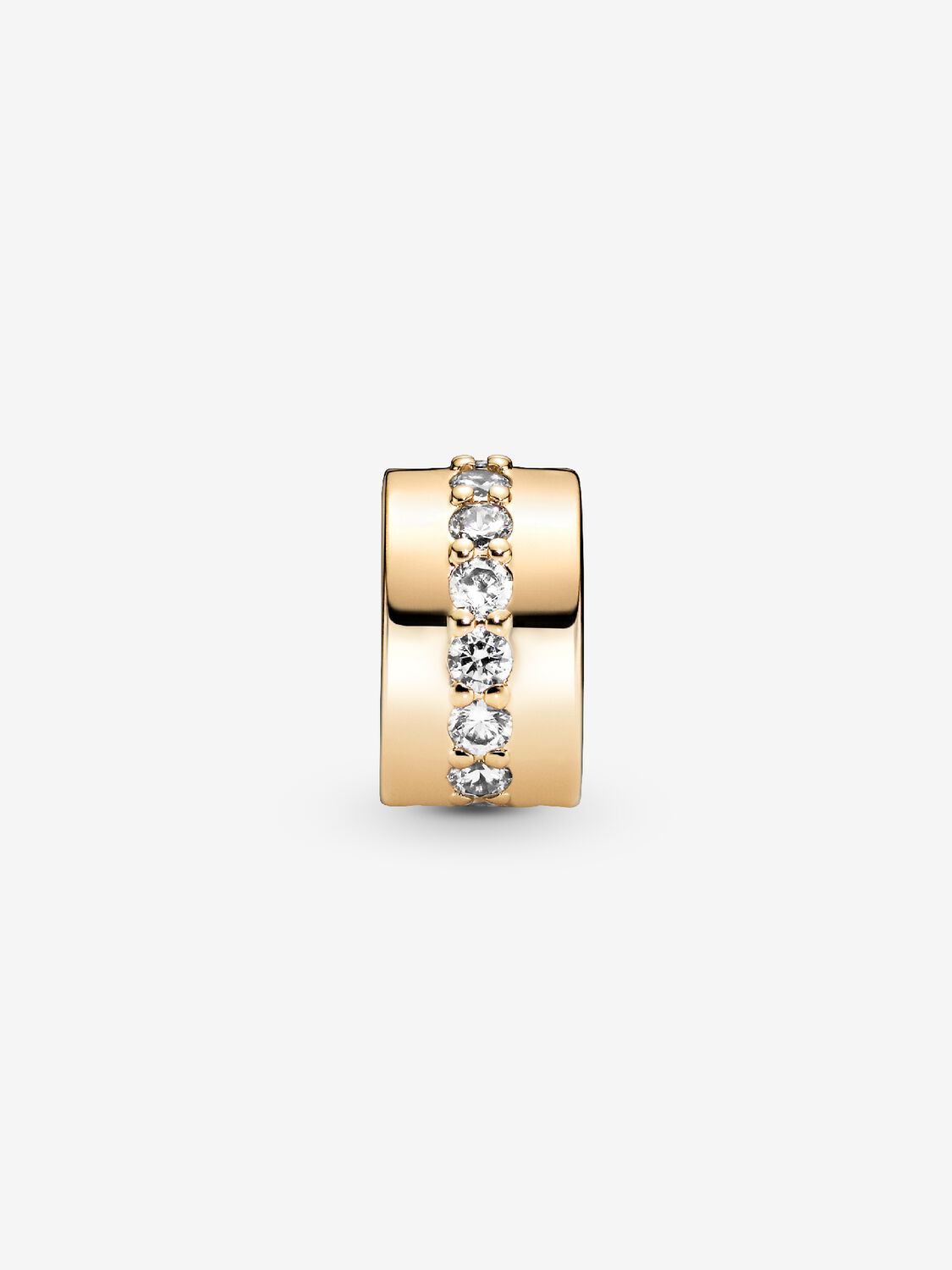 Pandora Clear Sparkling Row Clip Charm