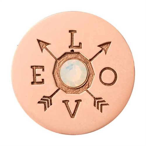 Nikki Lissoni Show Me Your Love Rose Gold-Plated 33mm Coin C1589RGM