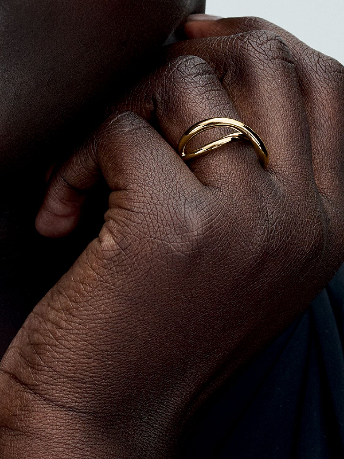 Pandora Organically Shaped Infinity Ring