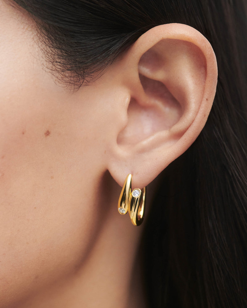 PDPaola Caramelle Hoop Earrings