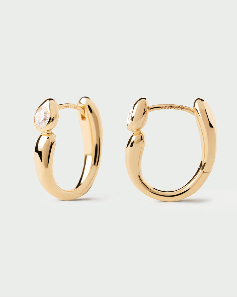 PDPaola Becca Hoop Earrings