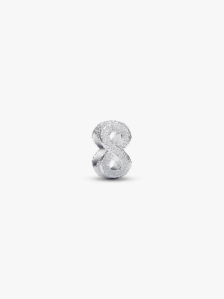 Pandora Textured Infinity Symbol Mini Charm