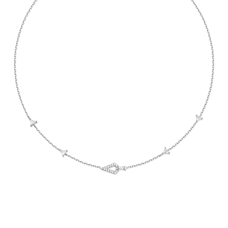 Ania Haie Geometric Satellite Necklace
