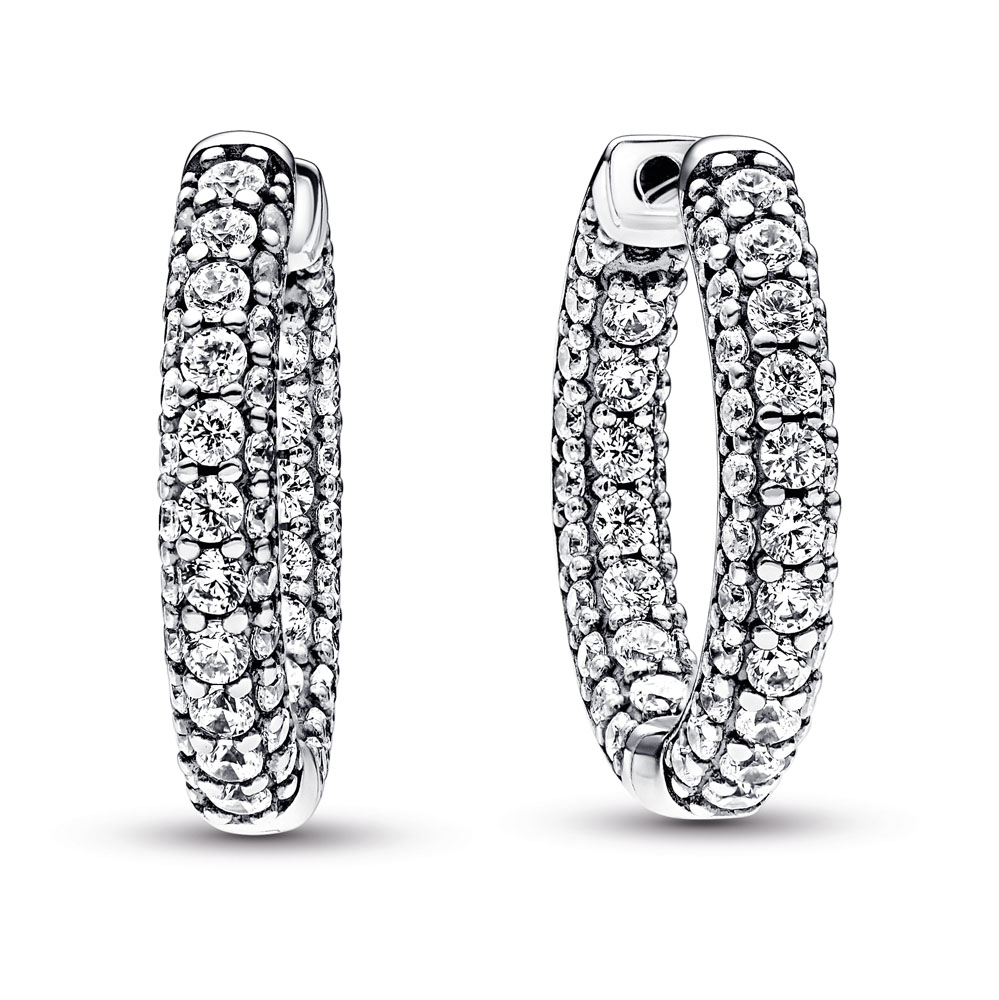 Pandora Timeless Single Row Pavé Earrings