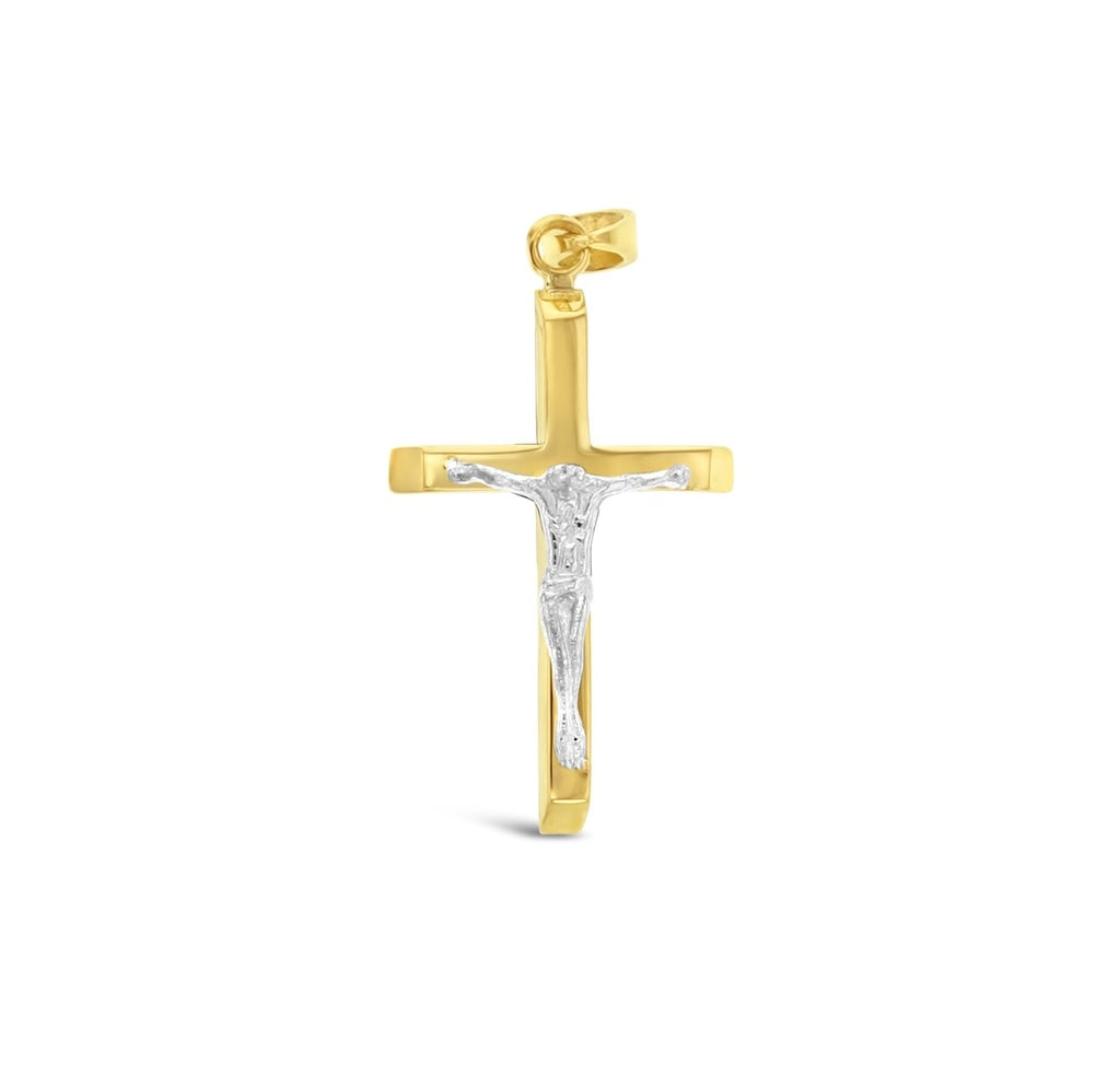 Crucifix Pendant in 9K Yellow Gold