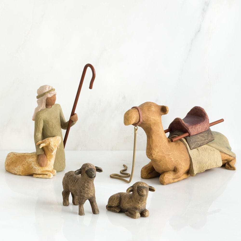 Willow Tree  Shepherd and Stable Animals