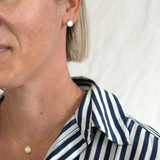 IKECHO Kiara Mother of Pearl Stud Earrings