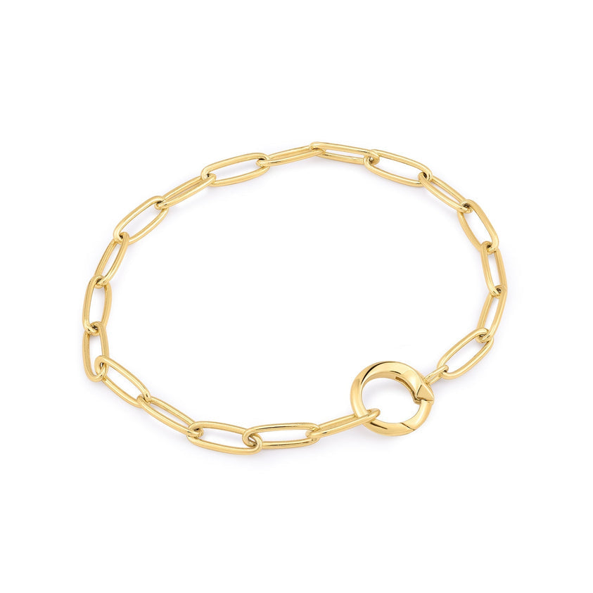 Ania Haie Link Charm Chain Connector Bracelet