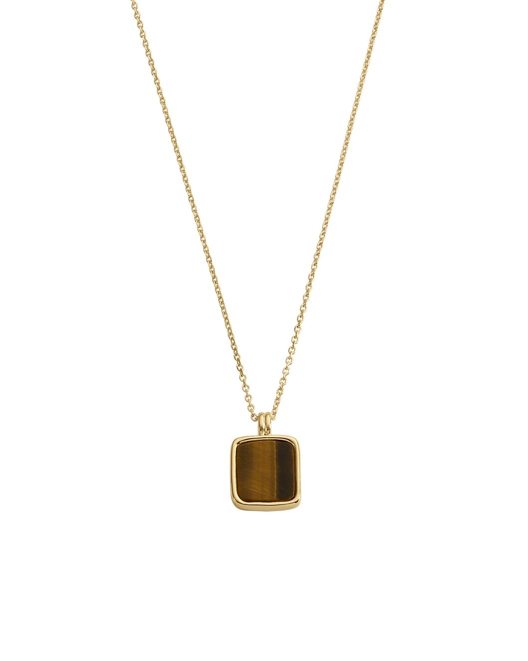 Tigers Eye Pendant Necklace