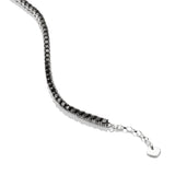 THOMAS SABO Tennis Bracelet with Black Zirconia Stones