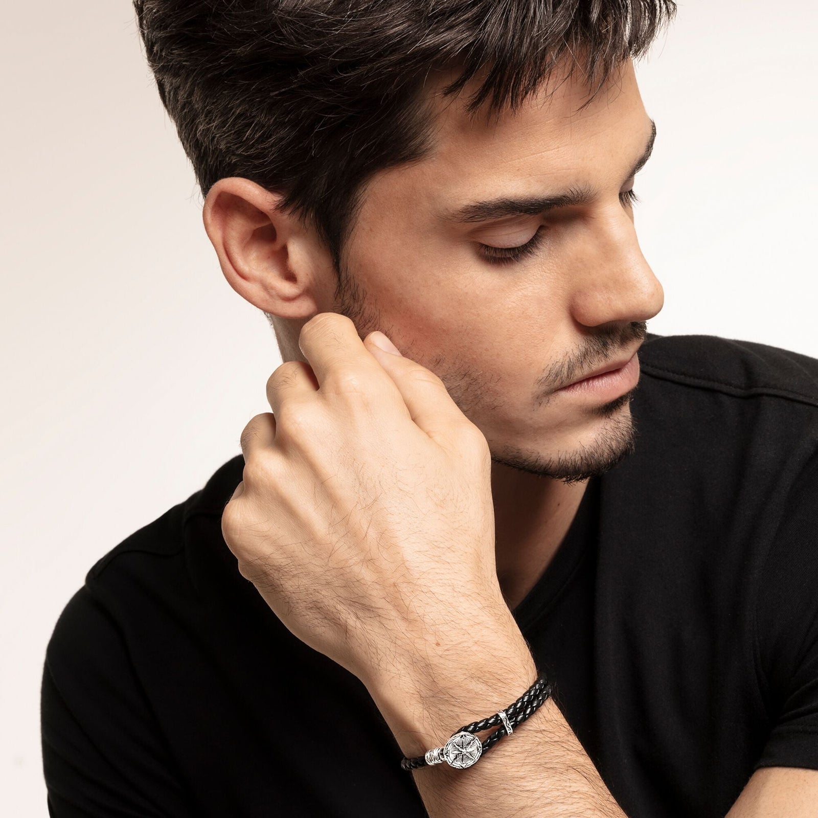THOMAS SABO Leather Strap "Compass"