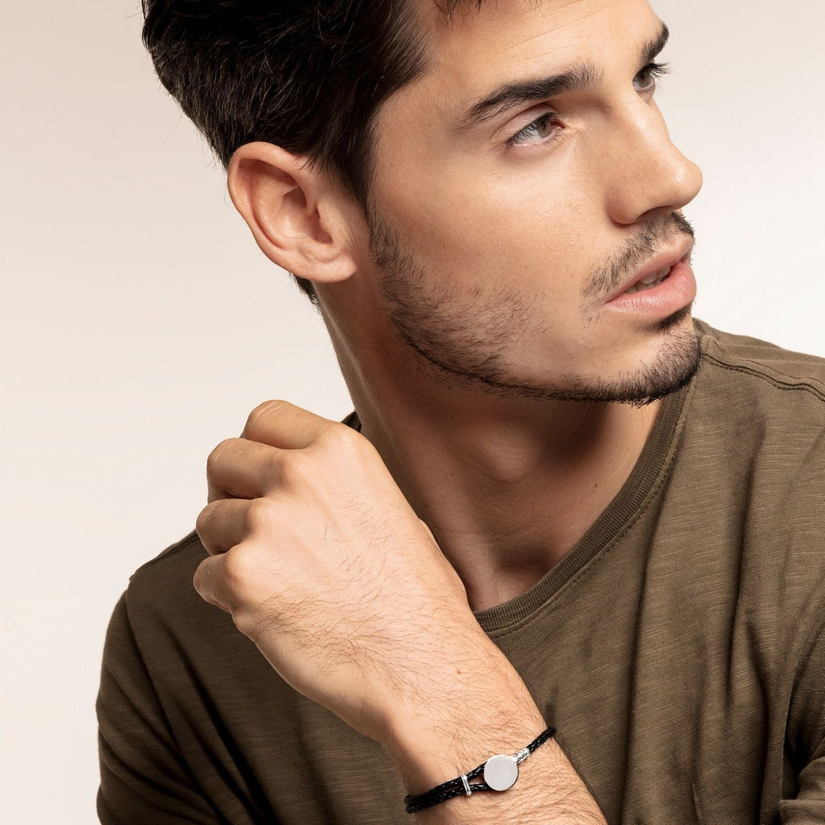 THOMAS SABO Leather Strap "Disc"