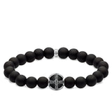 THOMAS SABO Bracelet Cross Black