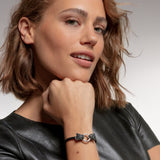 THOMAS SABO Leather Strap Black Cat