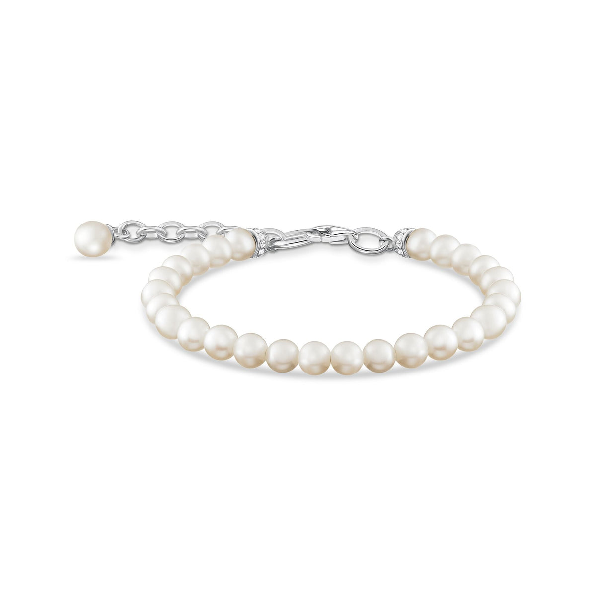 THOMAS SABO Bracelet Pearls Silver