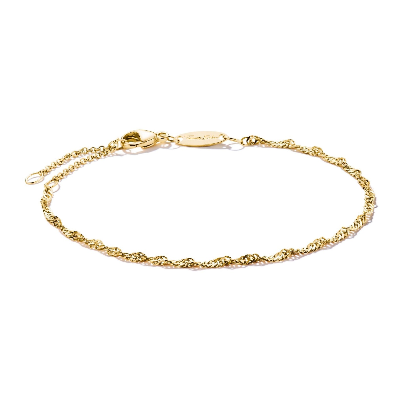 THOMAS SABO Charm bracelet Singapore design Gold