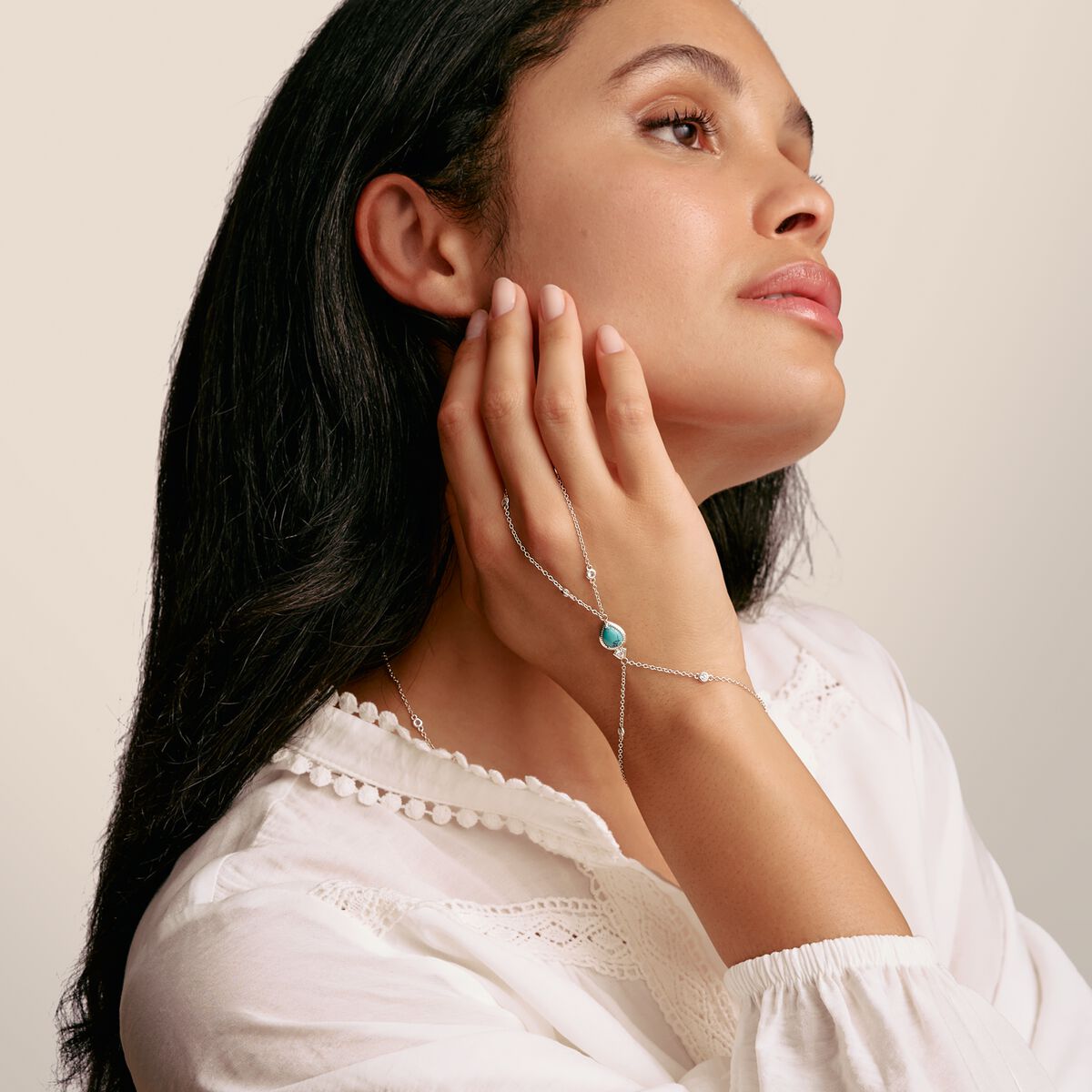 THOMAS SABO Bohemian Bracelet with Turquoise Stone