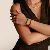 THOMAS SABO Bead Bracelet with Red Agate