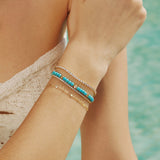 Ania Haie Gold Disc Station Bracelet