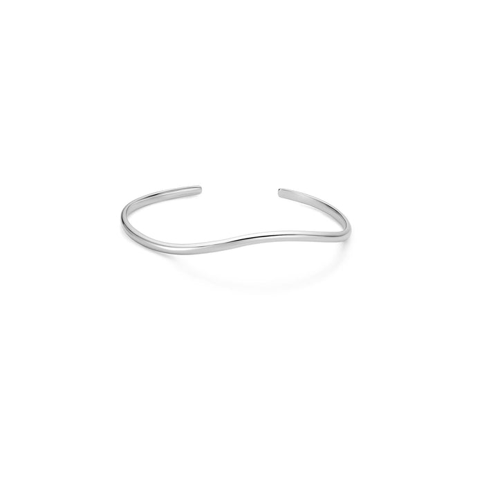 Ania Haie Silver Wave Cuff Bracelet