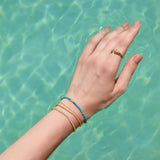 Ania Haie Gold Textured Chain Bracelet