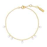 Ania Haie Gold Droplet Station Bracelet