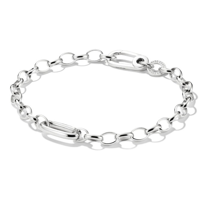 THOMAS SABO Charm bracelet with Connect link Silver