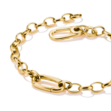 THOMAS SABO Charm bracelet with Connect link Gold