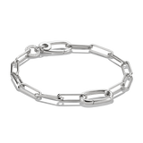 THOMAS SABO Connect Charm bracelet paperclip Silver