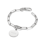 THOMAS SABO Connect Charm bracelet paperclip Silver