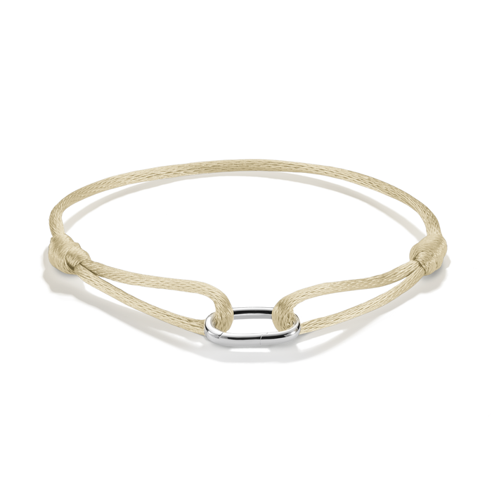 THOMAS SABO Connect Textile Bracelet Beige