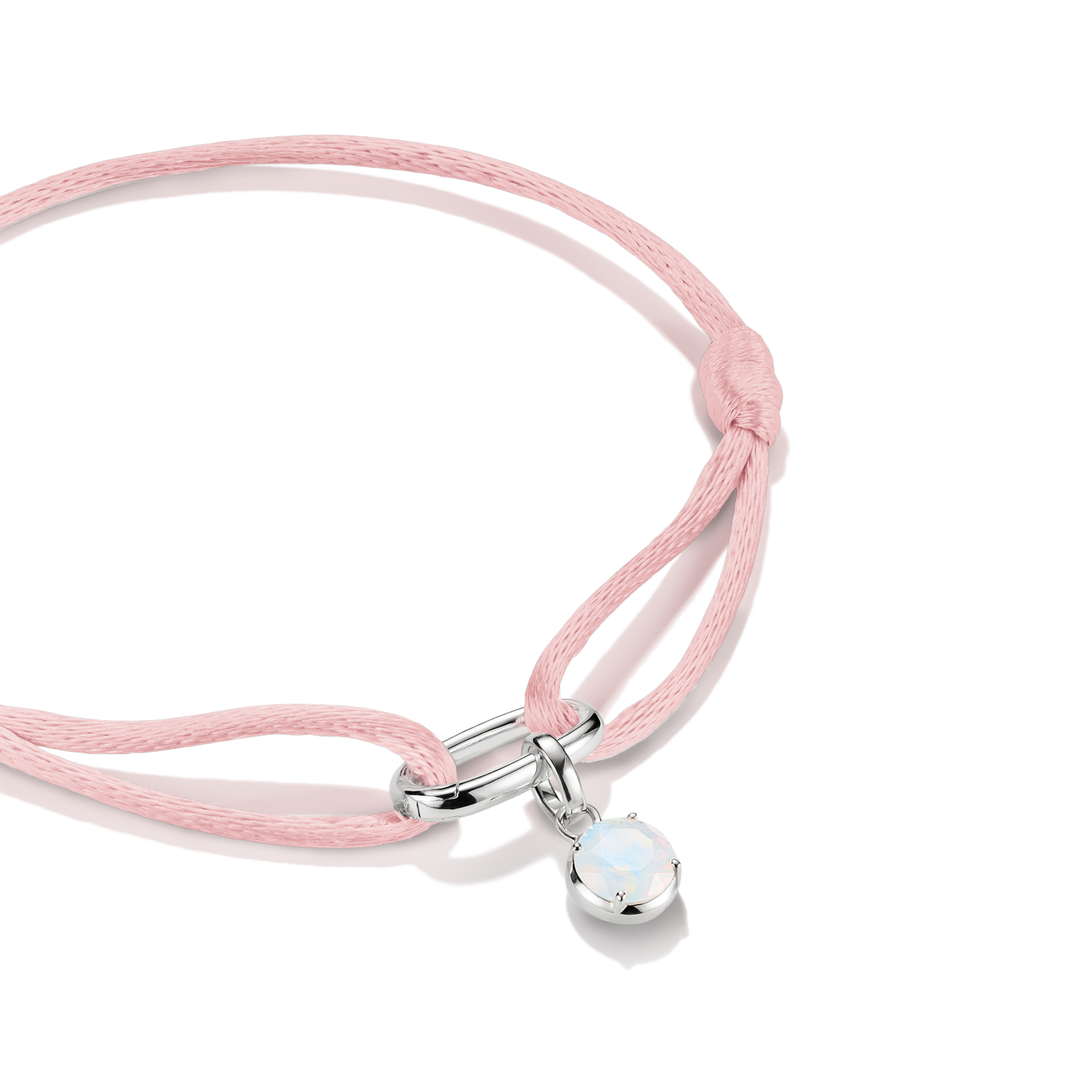 THOMAS SABO Connect Textile Bracelet Pink