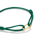 THOMAS SABO Connect Textile Bracelet Green