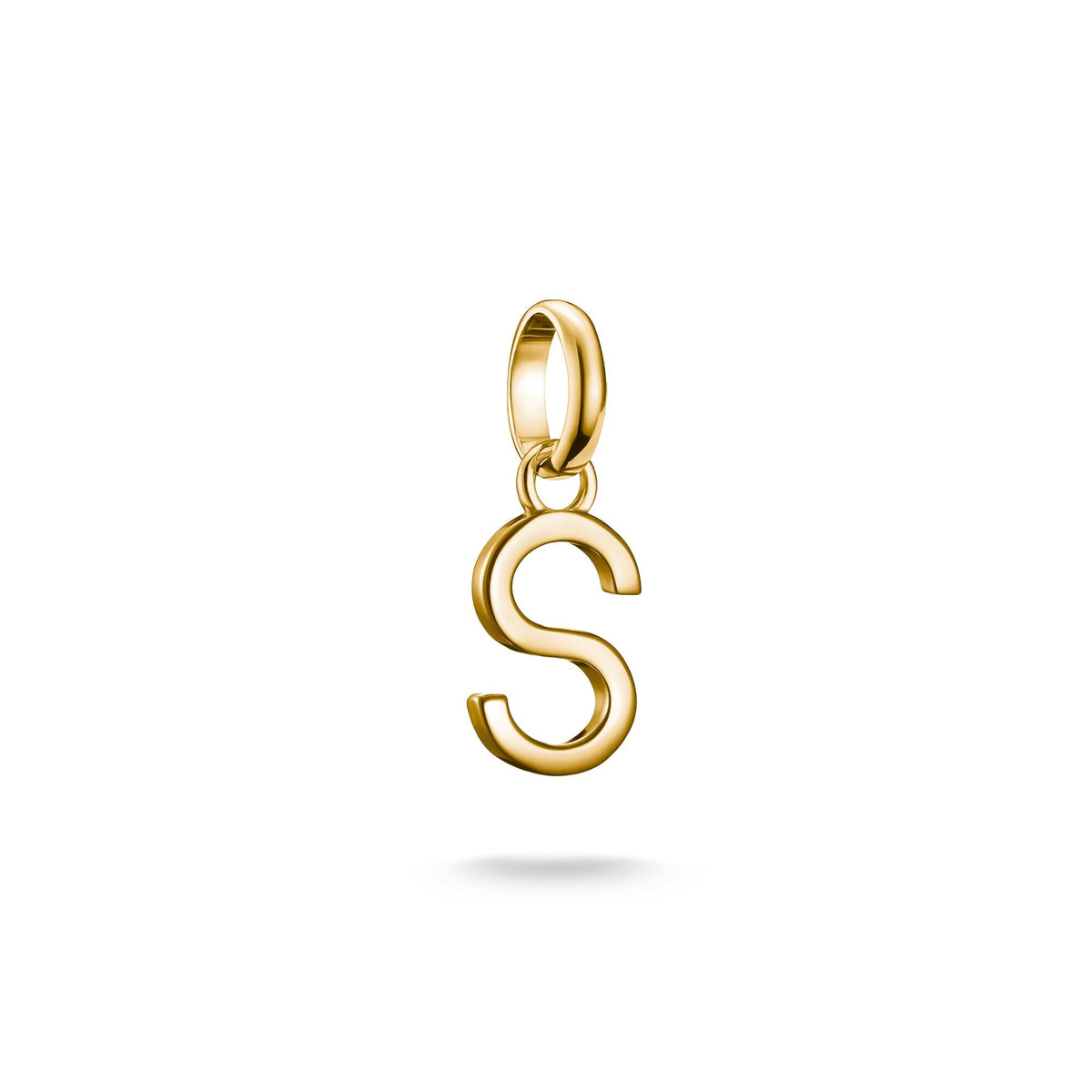 THOMAS SABO Connect Charm letter S Gold