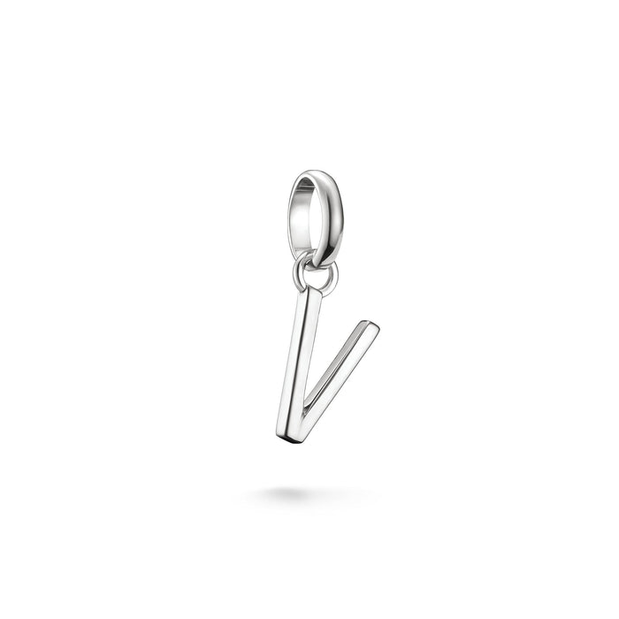 THOMAS SABO Connect Charm letter V Silver