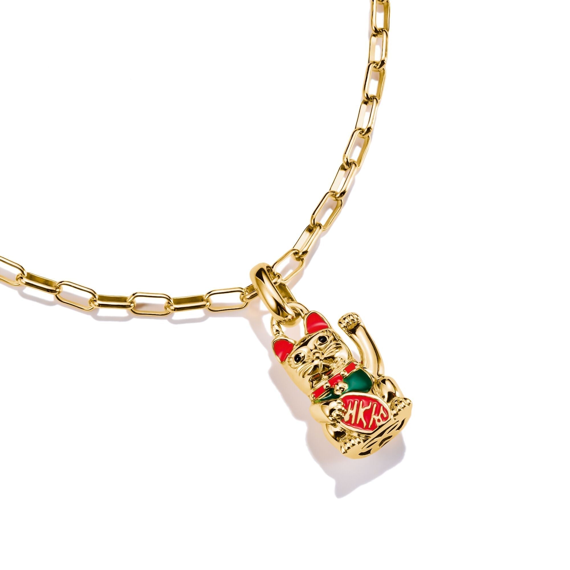 THOMAS SABO Connect Charm colourful waving cat