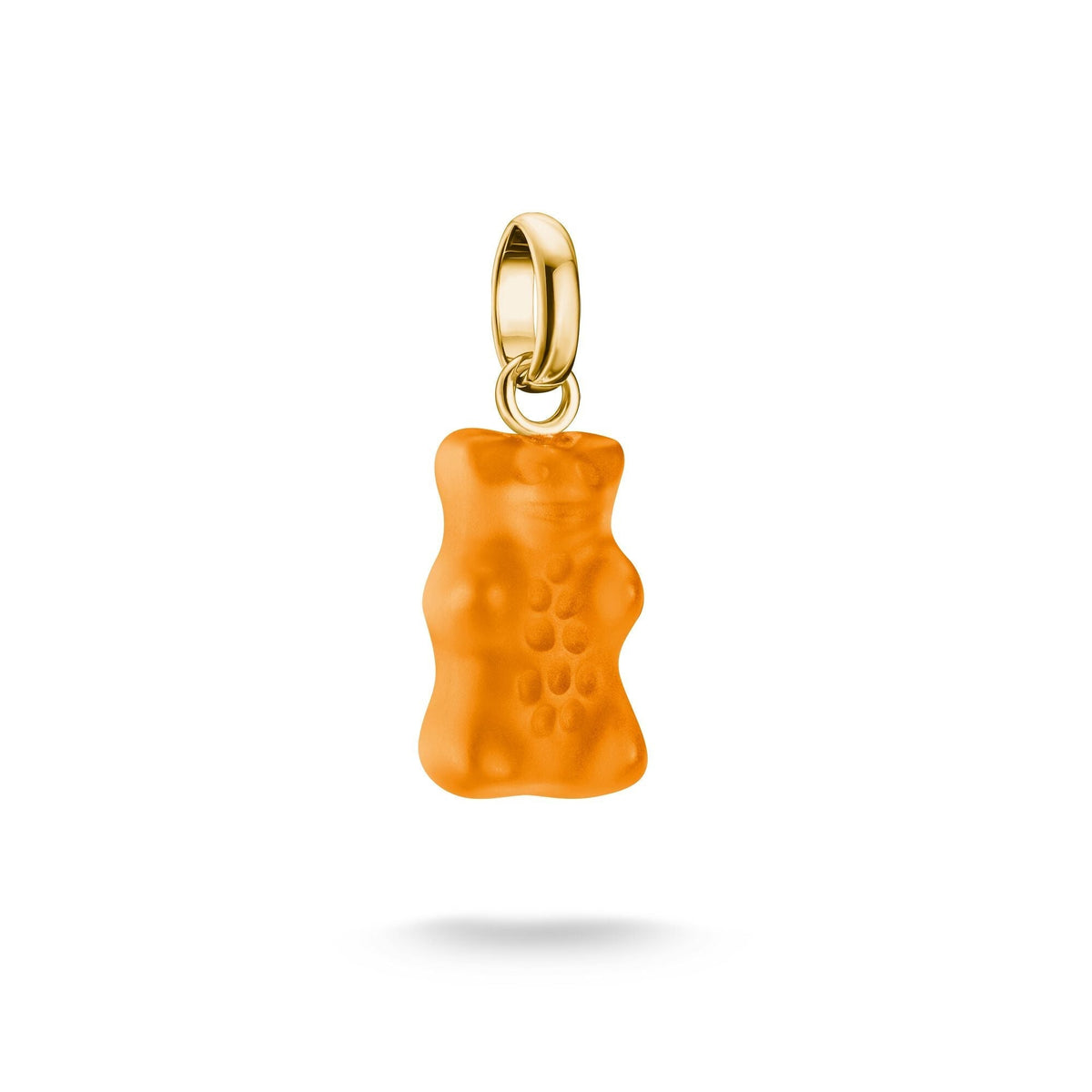 THOMAS SABO Connect Charm Goldbear in orange
