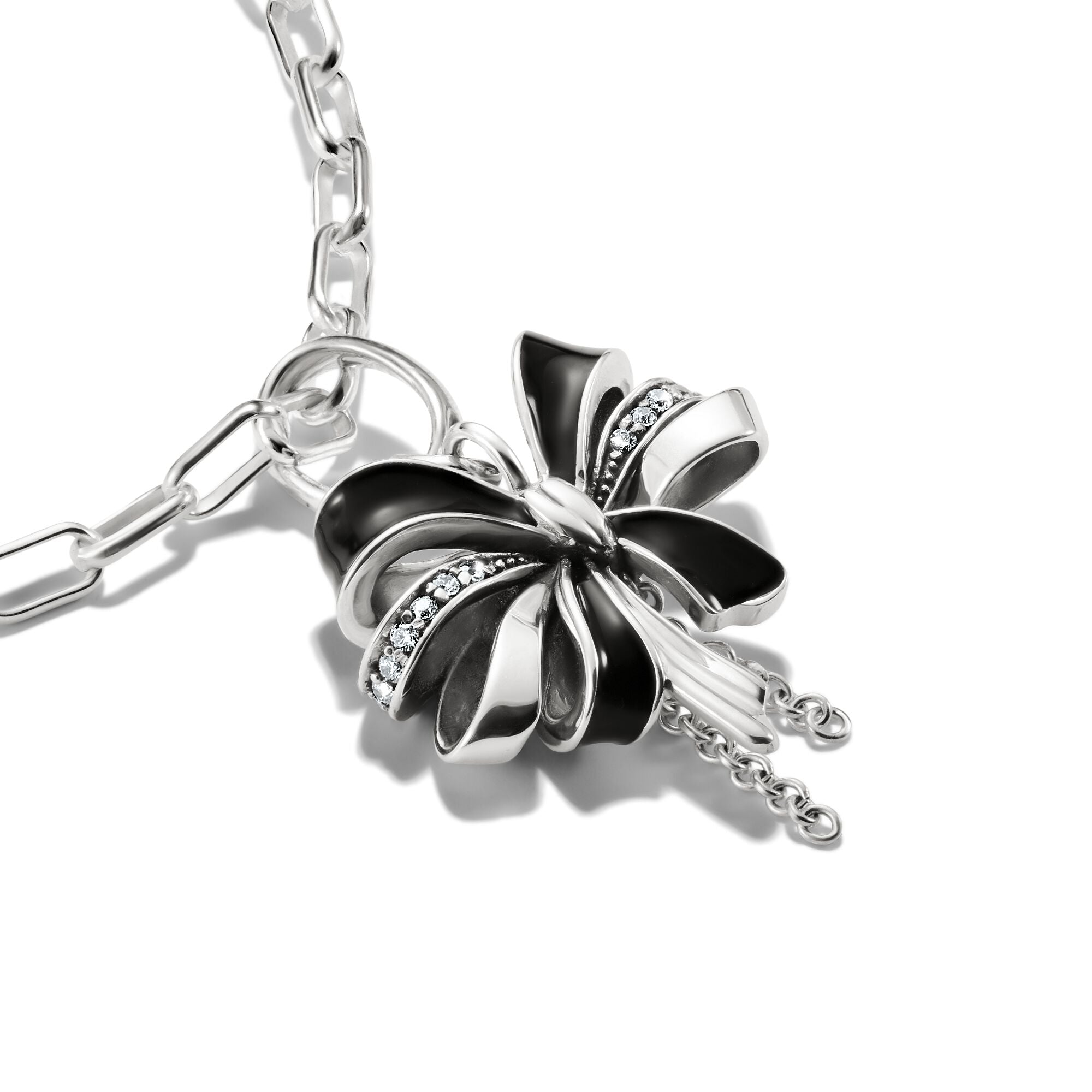 THOMAS SABO Connect Charm Black Bow