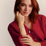 THOMAS SABO Connect Charm Pearl Snoopy & Woodstock PEANUTS