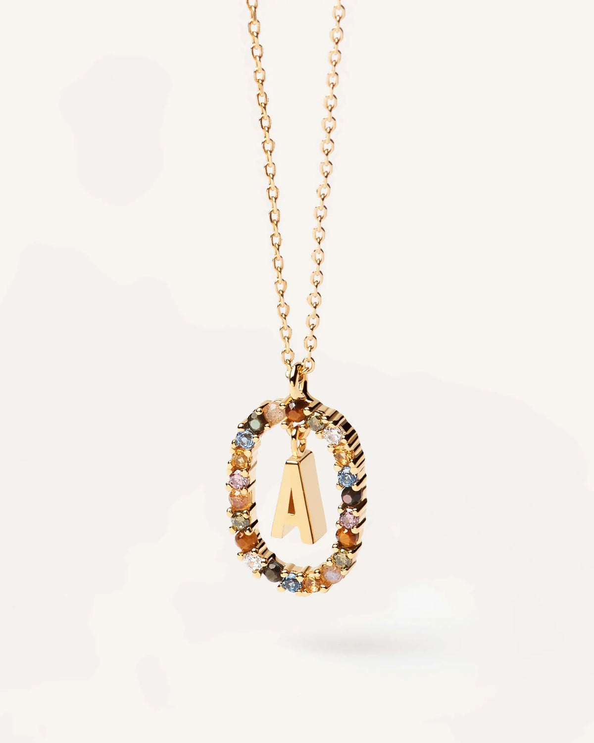 PDPAOLA Letters 2021 T Necklace