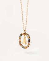 PDPAOLA Letters 2021 T Necklace