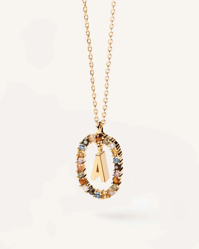 PDPAOLA Letters 2021 T Necklace