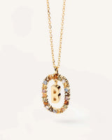 PDPAOLA Letters 2021 T Necklace