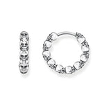 THOMAS SABO Hoop Earrings "Skulls"