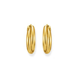 THOMAS SABO Hoop earrings intertwined design gold